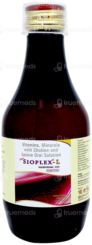 New Sioplex L Mango Flavour Sugar Free Solution 200ml