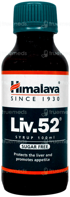 Himalaya Liv 52 Sugar Free Syrup 100Ml Himalaya Liv 52 Sugar Free Syrup 100Ml