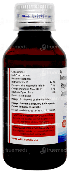 Coldkuf Plus Sugar Free Syrup 100ml Coldkuf Plus Sugar Free Syrup 100ml