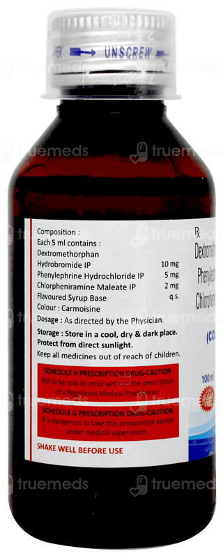 Coldkuf Plus Sugar Free Syrup 100ml