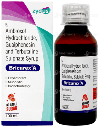 Bricarex A No Added Sugar Syrup 100ml