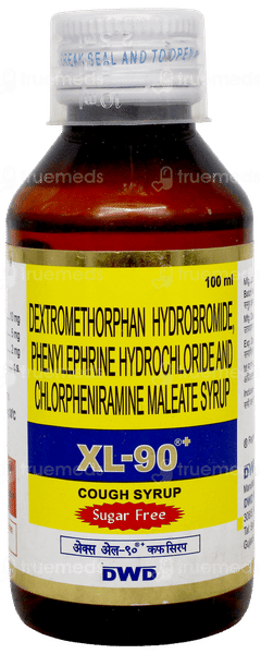 Xl 90 + Sugar Free Syrup 100Ml