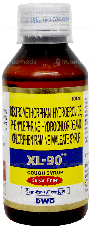 Xl 90 + Sugar Free Syrup 100Ml