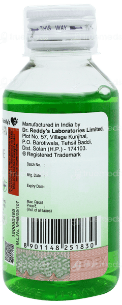 Zedex Sf Mix Fruit Flavour Syrup 100ml