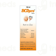 Bcdpro Sugar Free Syrup 150ml