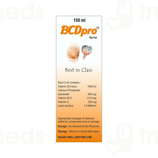 Bcdpro Sugar Free Syrup 150ml