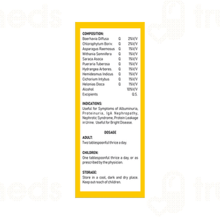 Dr Kushwahs H 2 Albuminuria Sugar Free Syrup 225ml