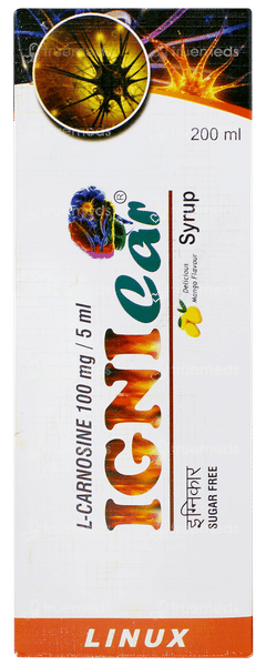 Ignicar Mango Flavour Sugar Free Syrup 200ml Ignicar Mango Flavour Sugar Free Syrup 200ml