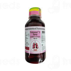 Pulmorest D Sugar Free Syrup 100ml Pulmorest D Sugar Free Syrup 100ml