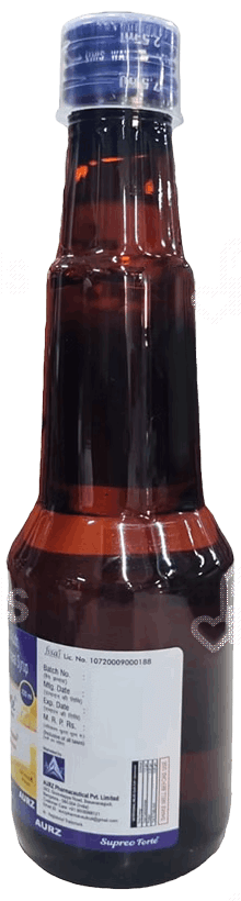 Supreo Forte Pineapple Flavour Sugar Free Syrup 225Ml