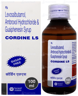 Cordine Ls Sugar Free Syrup 100ml
