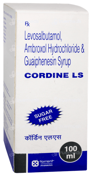 Cordine Ls Sugar Free Syrup 100ml