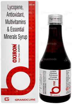 Oxiron Sugar Free Syrup 200ml