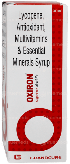 Oxiron Sugar Free Syrup 200ml
