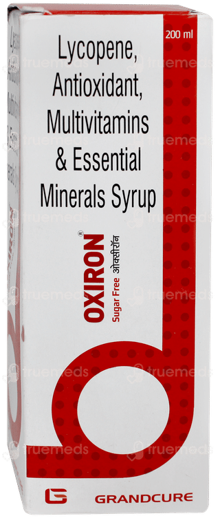 Oxiron Sugar Free Syrup 200ml