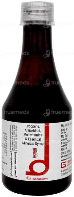 Oxiron Sugar Free Syrup 200ml