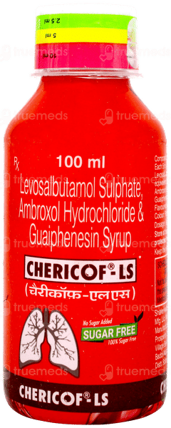 Chericof Ls Sugar Free Syrup 100ml