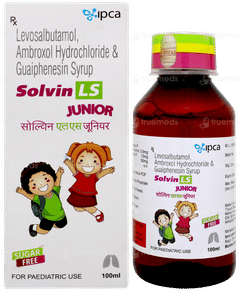 Solvin Ls Junior Sugar Free Syrup 100ml