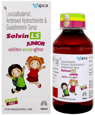 Solvin Ls Junior Sugar Free Syrup 100ml