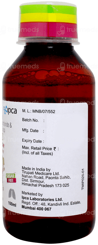 Solvin Ls Junior Sugar Free Syrup 100ml