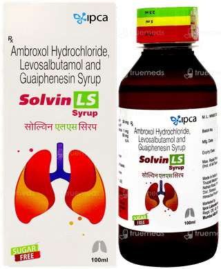 Solvin Ls Sugar Free Syrup 100ml