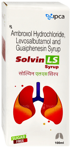 Solvin Ls Sugar Free Syrup 100ml Solvin Ls Sugar Free Syrup 100ml