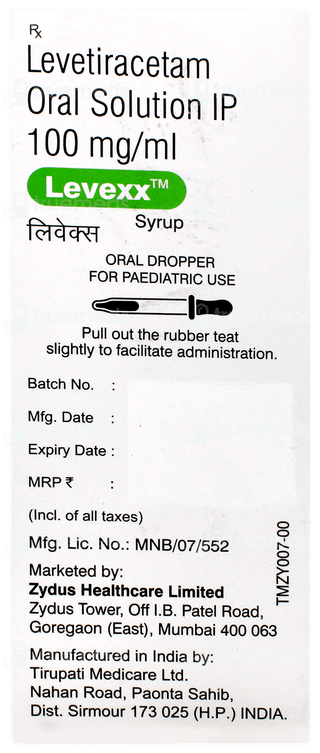 Levexx Sugar Free Syrup 100ml