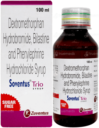 Soventus Trio Sugar Free Syrup 100ml