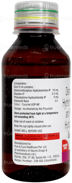 Soventus Trio Sugar Free Syrup 100ml