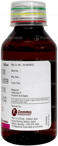 Soventus Trio Sugar Free Syrup 100ml