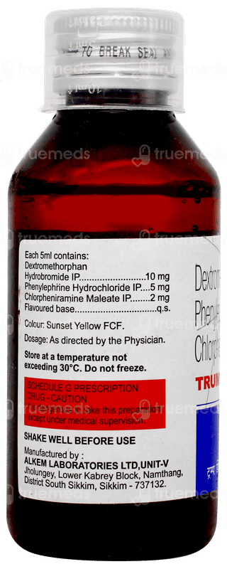 Trump D Sugar Free Syrup 100ml