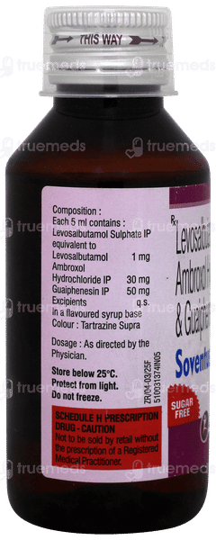 Soventus Ls Sugar Free Syrup 100ml