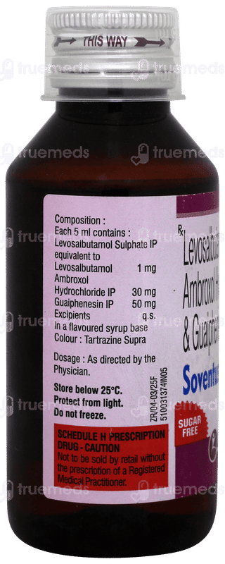 Soventus Ls Sugar Free Syrup 100ml