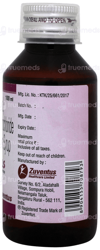 Soventus Ls Sugar Free Syrup 100ml