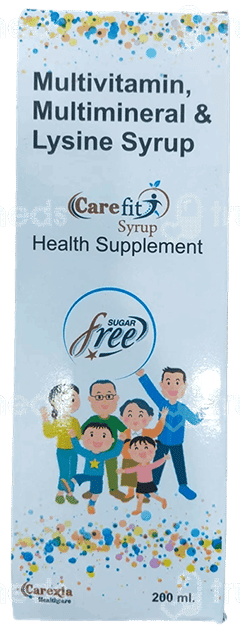 Carefit Sugar Free Syrup 200Ml