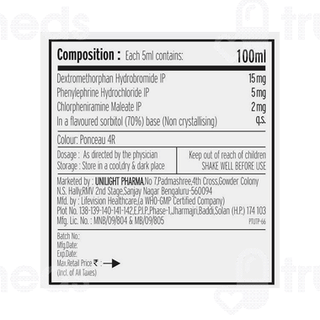 Asthagreat Dx Raspberry Flavour Sugar Free Syrup 100ml