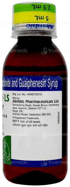 Brozeet Ls Junior Sugar Free Expectorant 60ml