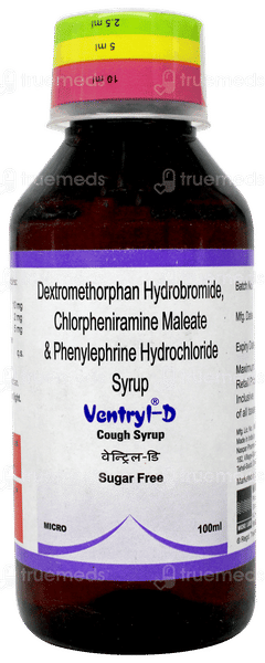 Ventryl D Sugar Free Syrup 100ml