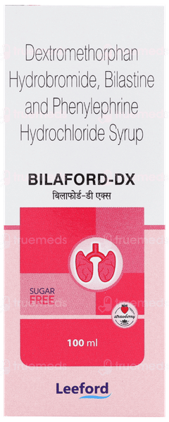 Bilaford Dx Strawberry Sugar Free Syrup 100ml