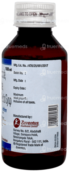 Soventus Sugar Free Syrup 100ml