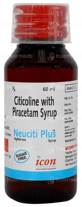 Neuciti Plus Sugar Free  Syrup 60ml