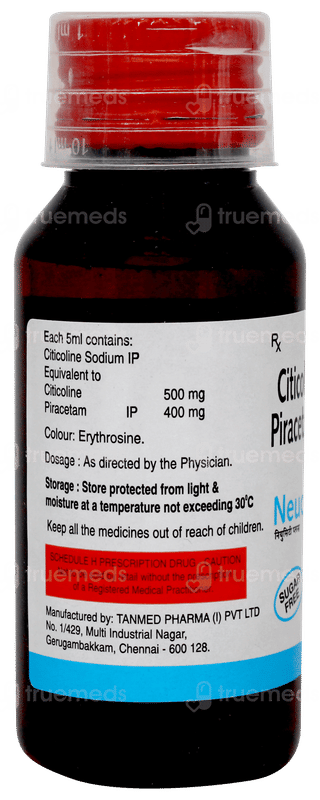 Neuciti Plus Sugar Free  Syrup 60ml