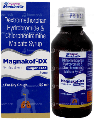 Magnakof Dx Sugar Free Syrup 100Ml
