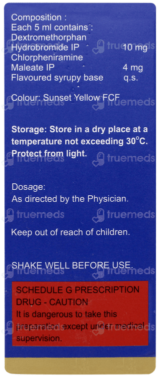 Magnakof Dx Sugar Free Syrup 100Ml