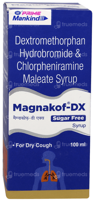 Magnakof Dx Sugar Free Syrup 100Ml