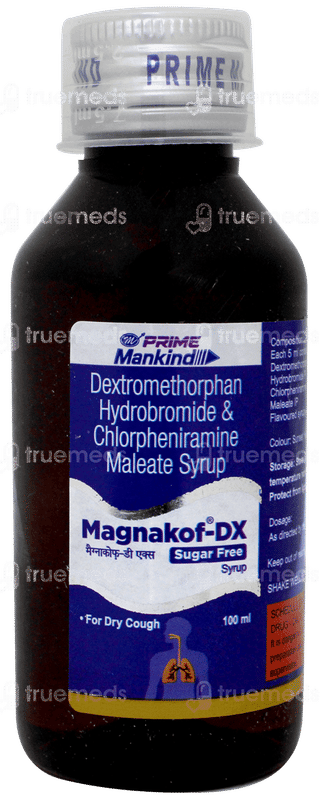 Magnakof Dx Sugar Free Syrup 100Ml