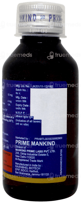 Magnakof Dx Sugar Free Syrup 100Ml