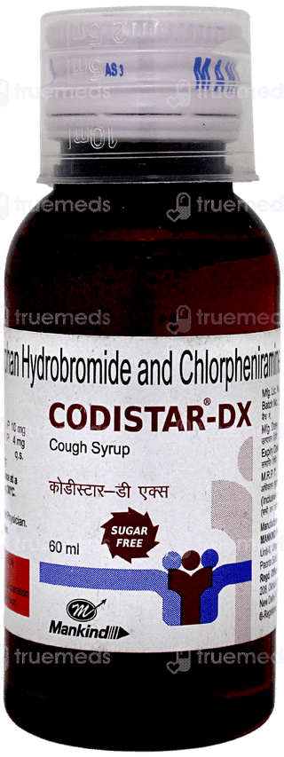 Codistar Dx Sugar Free Syrup 60ml