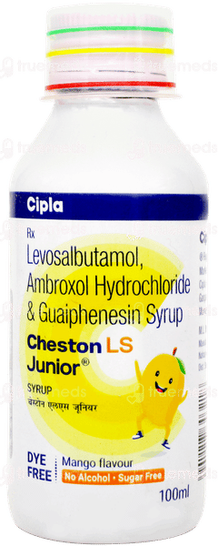 Cheston Ls Junior Mango Flavour Sugar Free Syrup 100ml