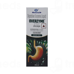 Overzyme Sugar Free Syrup 200ml
